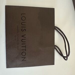 Louis Vuitton Small Brown Shopping Bag